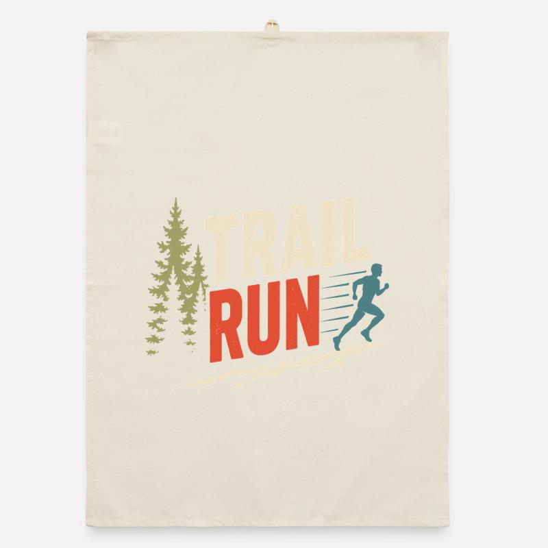 Trail Run Organic Geschirrtuch