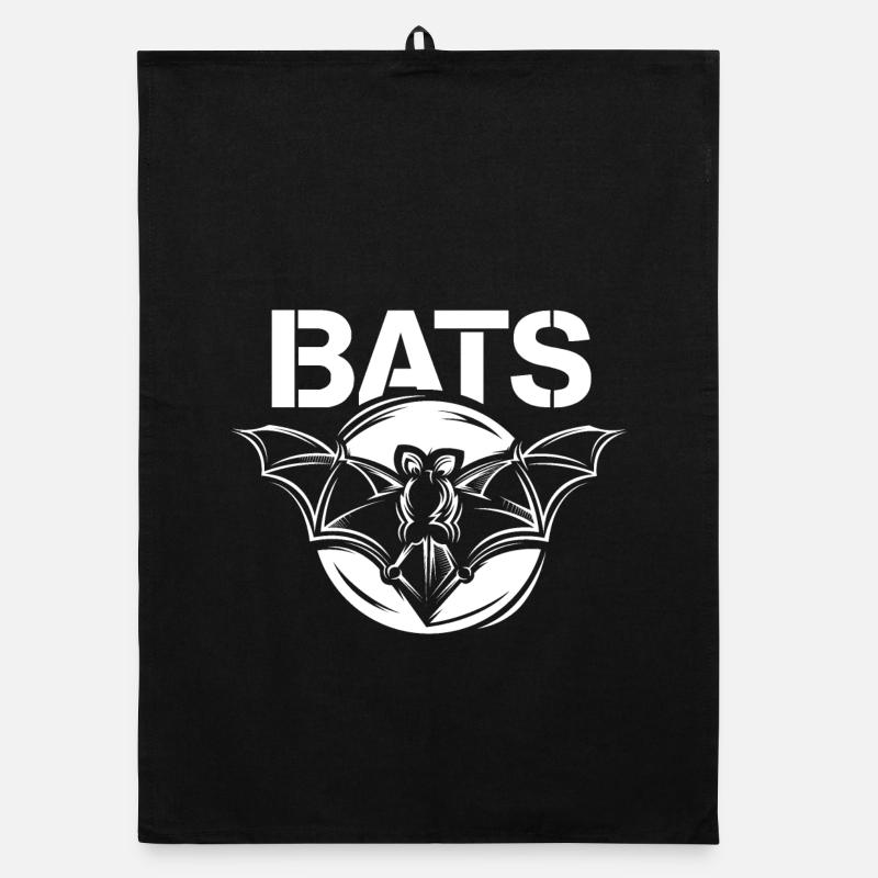 Bats bats symbol bat logo graphic Organic dish towel
