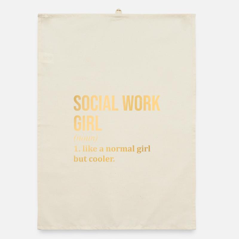 Social Work Organic dish towel