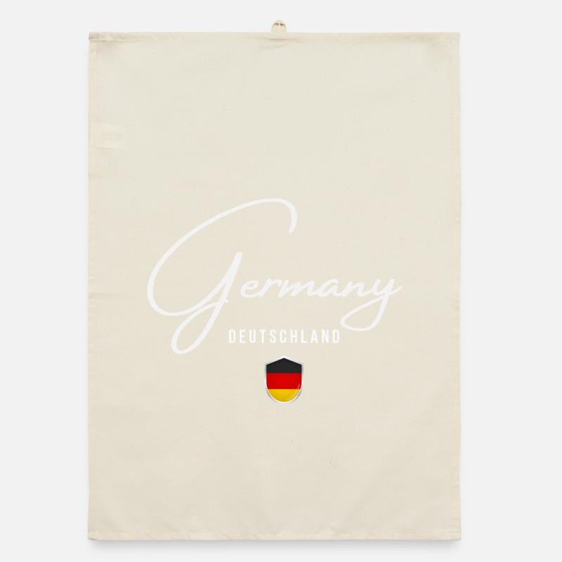 Germany, elegant minimalist design Organic dish towel