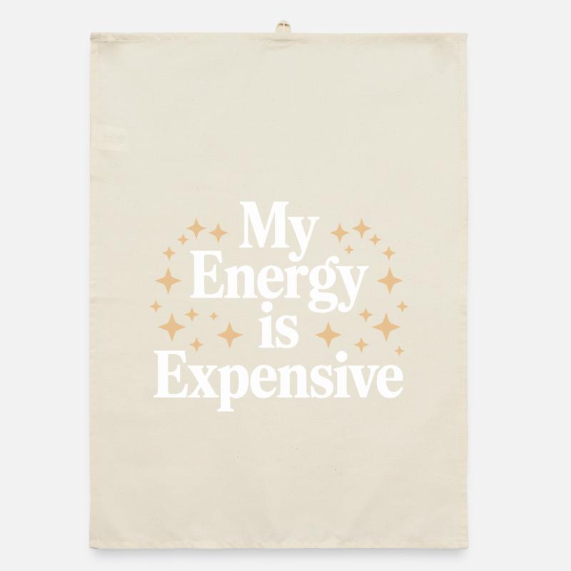 Mon énergie est chère Torchon bio