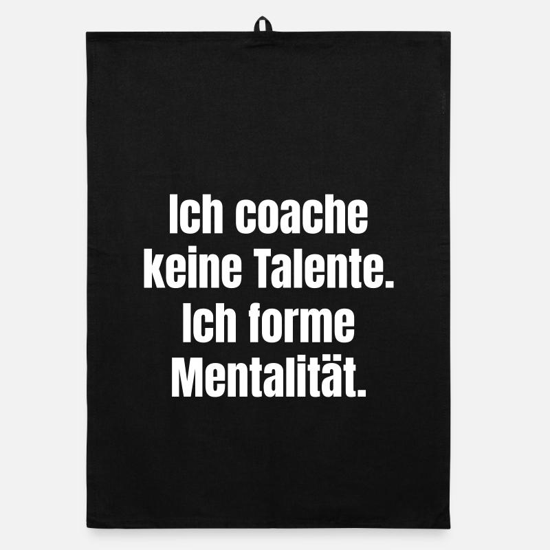 Shaping mentality instead of talent coaching Organic dish towel
