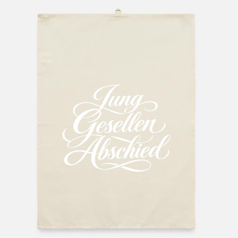 Junggesellen Abschied Organic Geschirrtuch