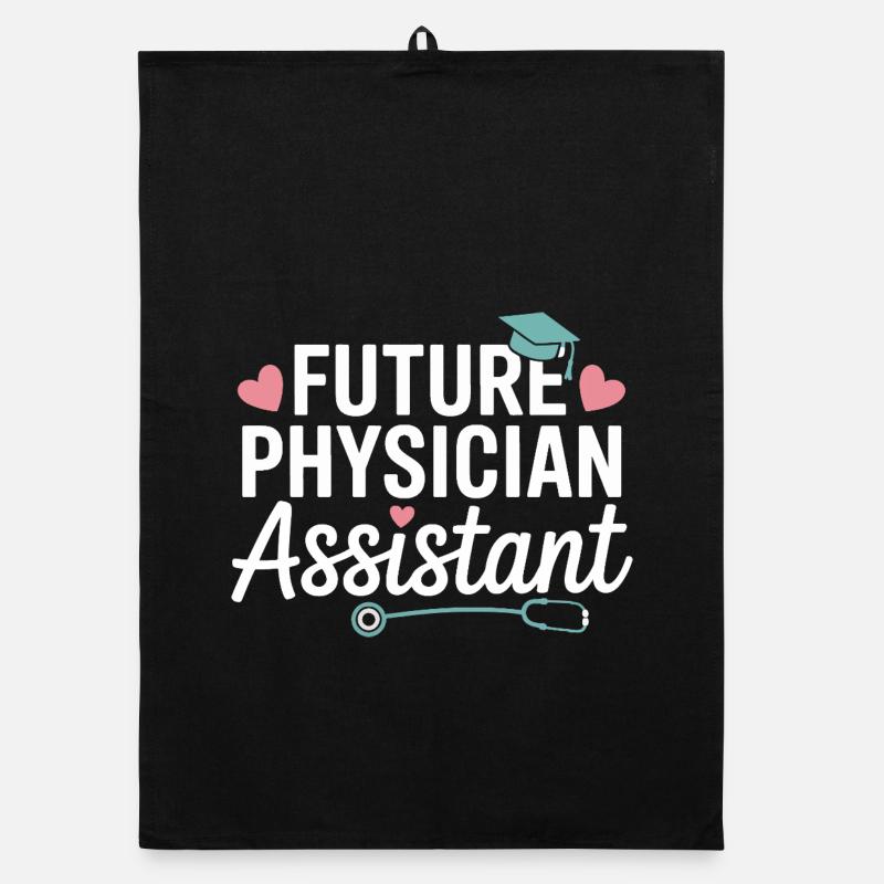 Zukünftiger Physician Assistant Stil Organic Geschirrtuch