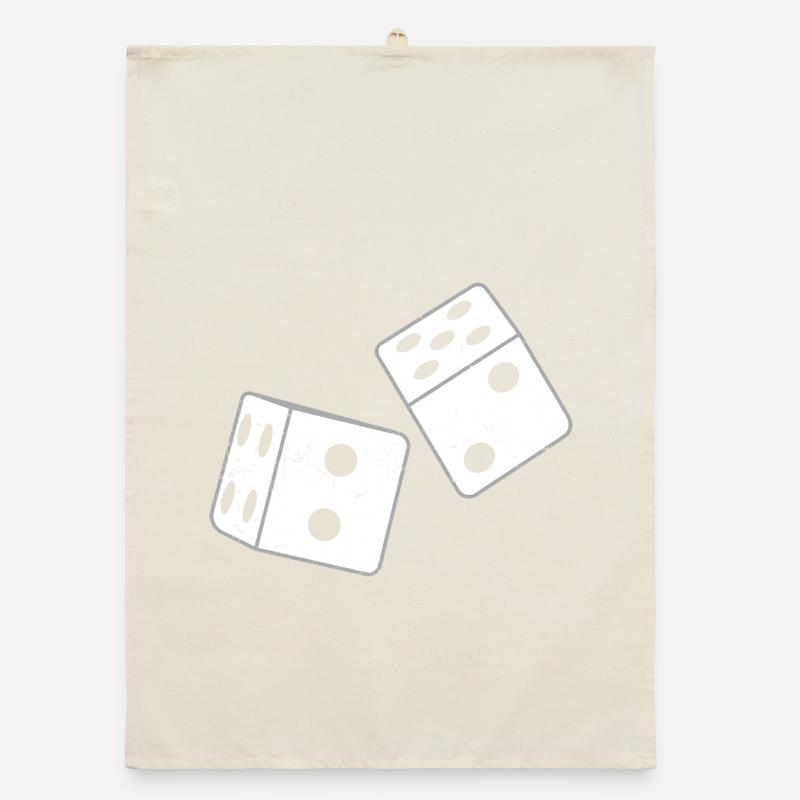 67 - Sixty Seven Number 67 Meme Dice Roll Six Organic dish towel