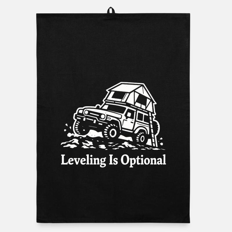 Leveling Ist Optional Offroad Camper Organic Geschirrtuch