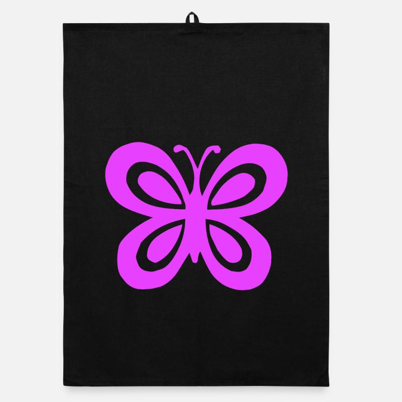 Butterfly Organic dish towel