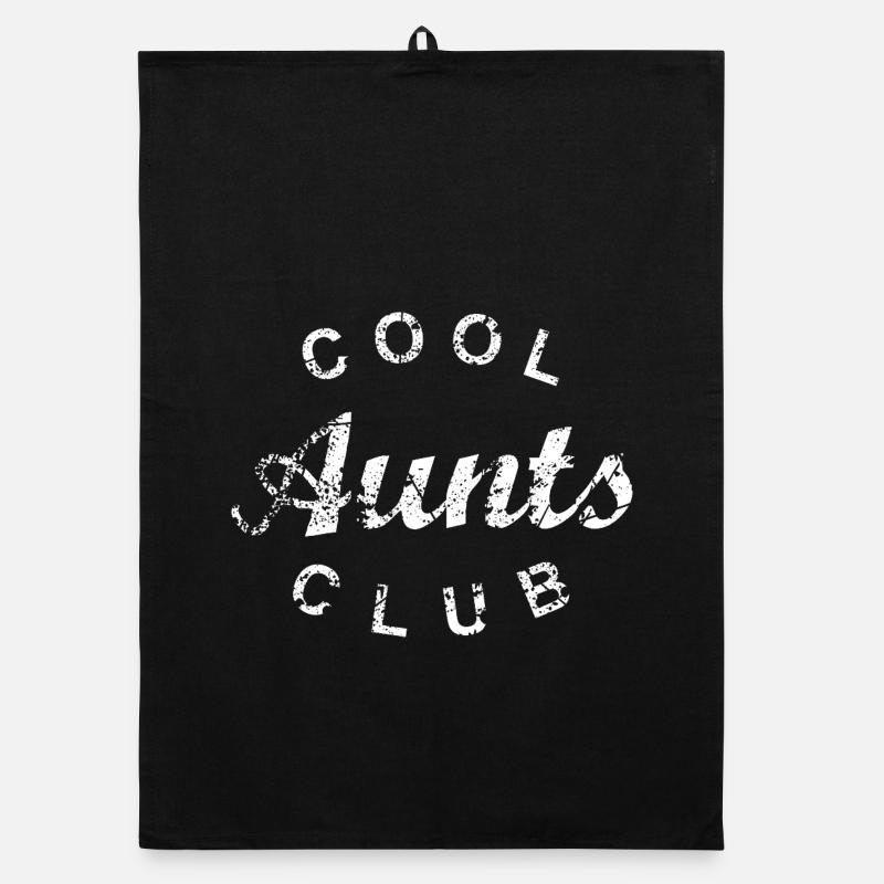Cool Aunts Club Tante Muttertag Geschenk Organic Geschirrtuch