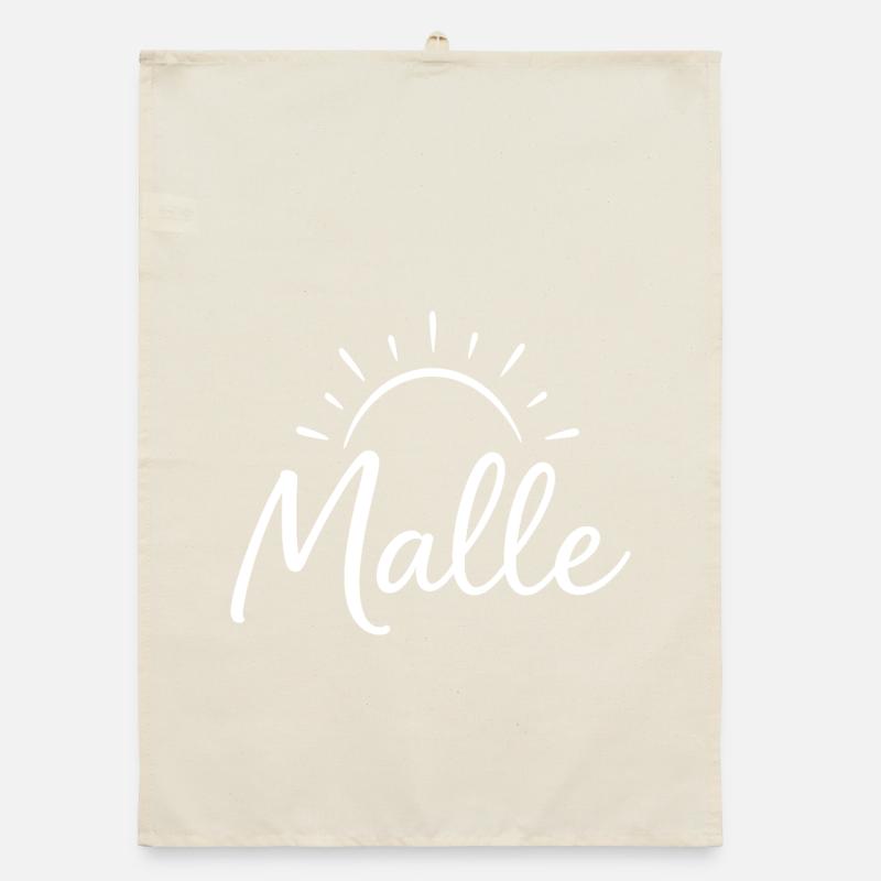 Malle Sonne Organic Geschirrtuch