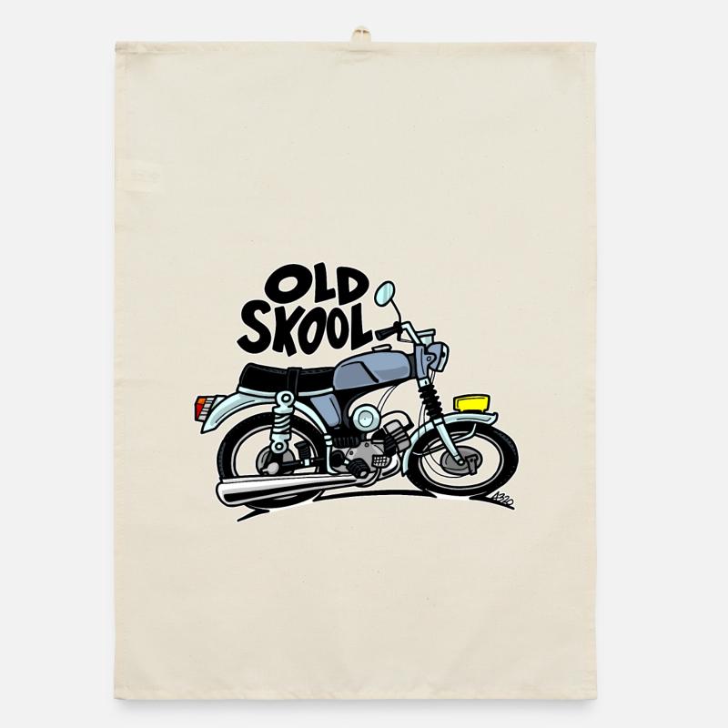 0897 cyclomoteur 50cc couleur OLD SKOOL Torchon bio