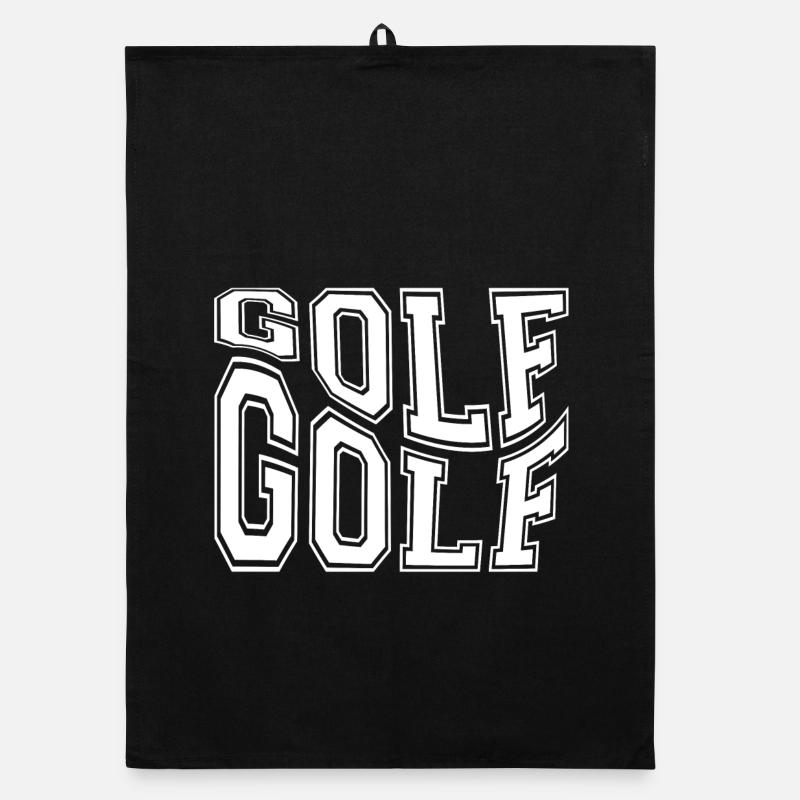 golf, fan golf, golf sport Torchon bio