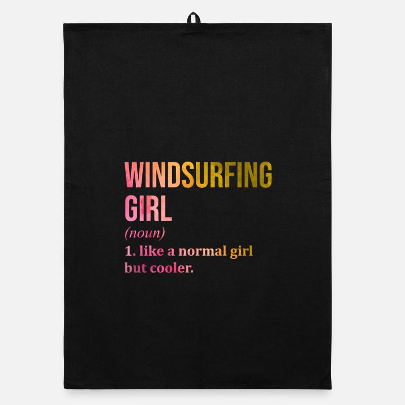 Windsurfen Organic Geschirrtuch