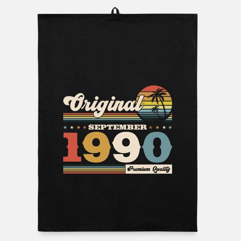 35e anniversaire Original septembre 1990 Torchon bio