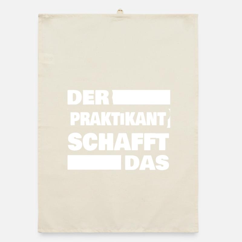 Intern as work Organic dish towel