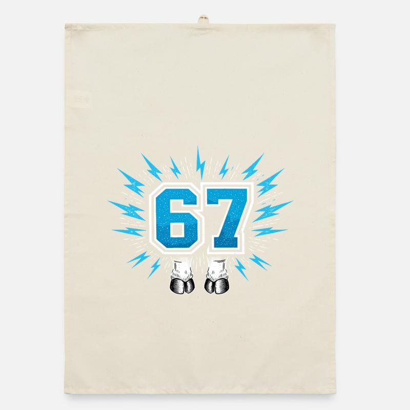 67 Six Seven - Kuhhuf Organic Geschirrtuch