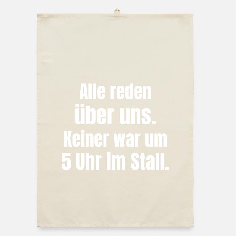 Everybody's talking about us Frühstallwitz Organic dish towel