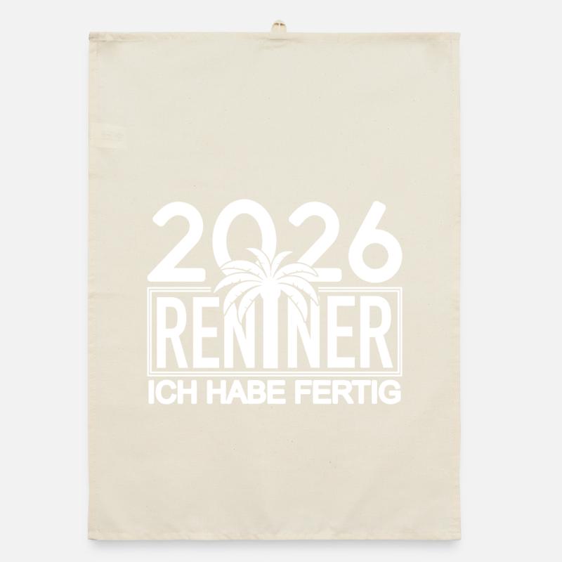 Conception de la palmière Renner 2026 Torchon bio