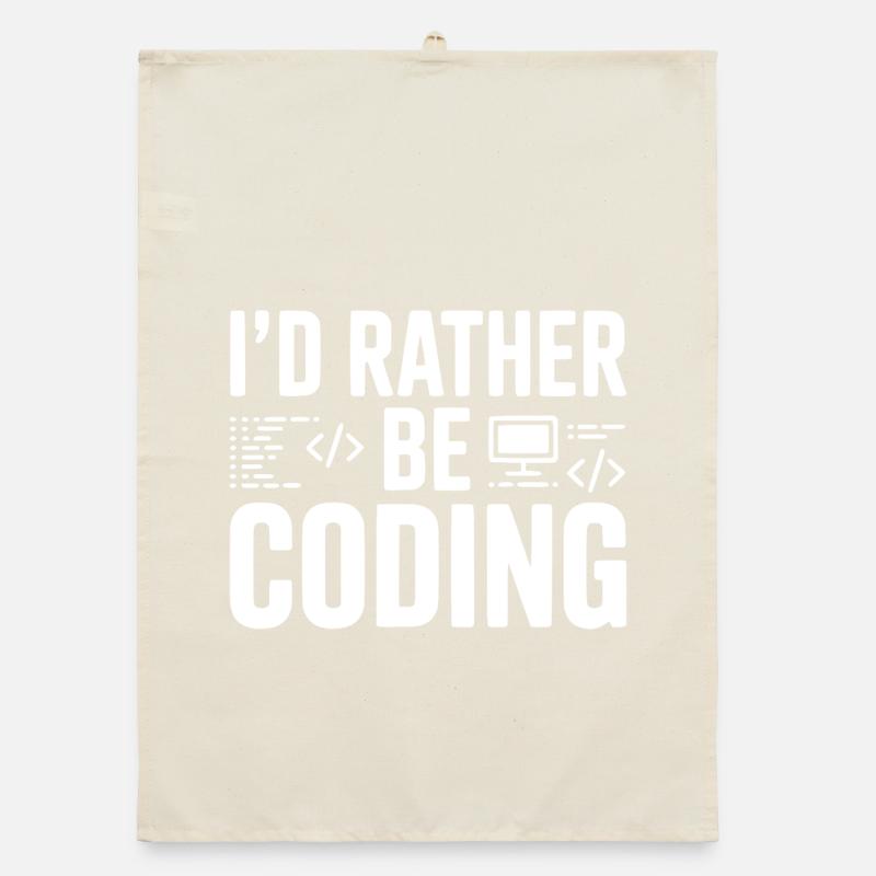 Je préfère coder Torchon bio