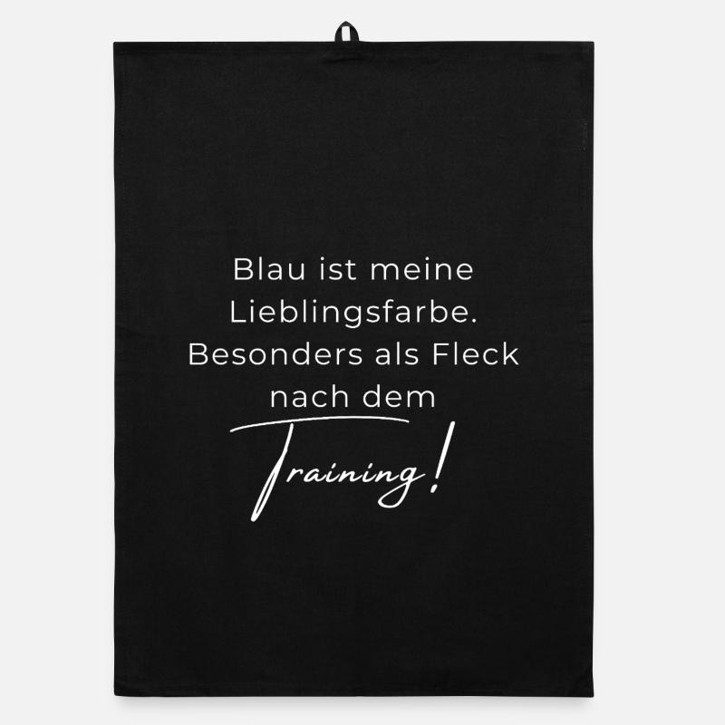 Voltigieren Training: Lustiger Volti Spruch Organic Geschirrtuch