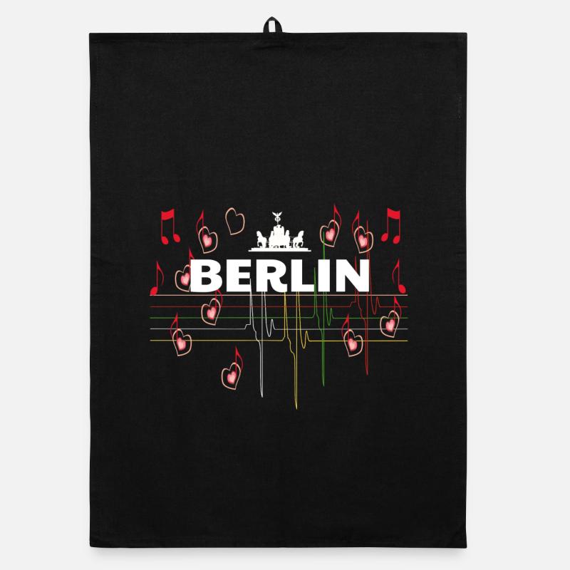 J'aime berlin Torchon bio