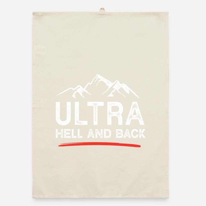 Ultra Running - Hell and Back Organic dish towel