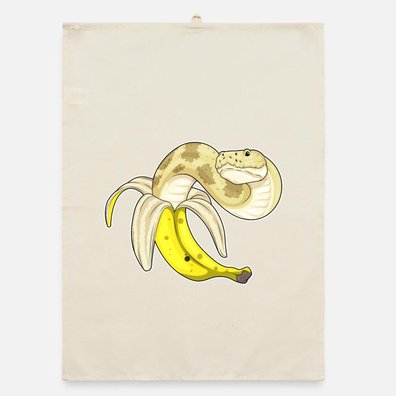 Snake Banane Torchon bio