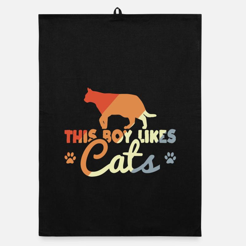 Kitten Organic dish towel