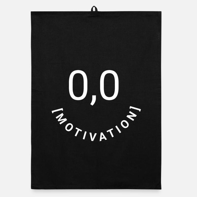 Zero Desire, Zero Motivation, 0.0 Motivation Organic dish towel