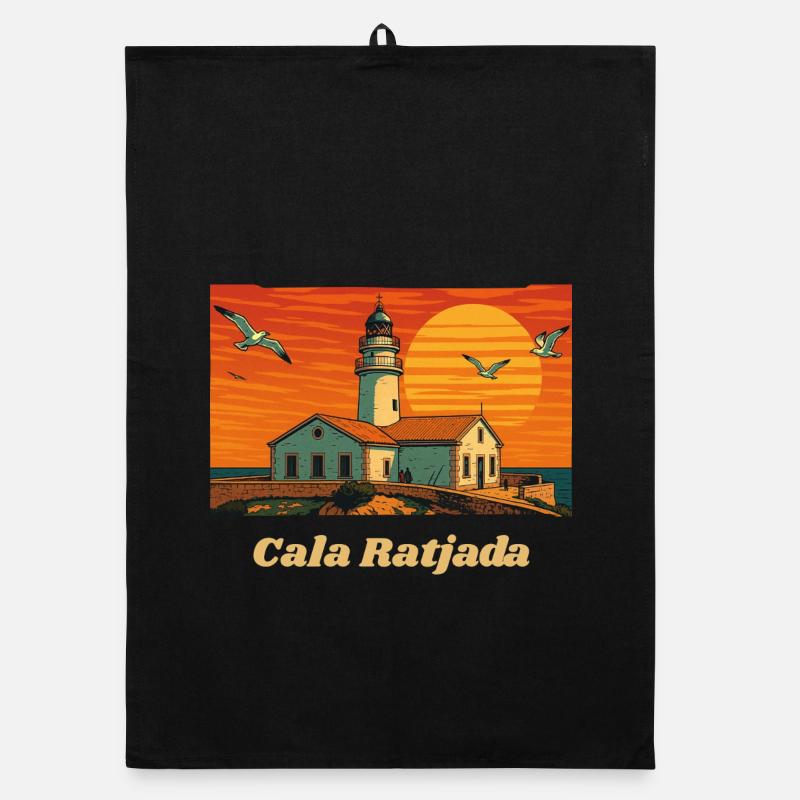 Cala Ratjada - Majorca Organic dish towel
