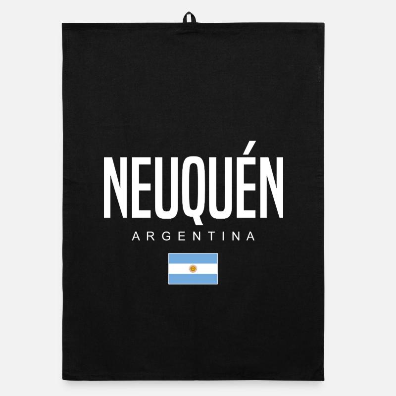 Neuquén Argentinien Argentinier Organic Geschirrtuch