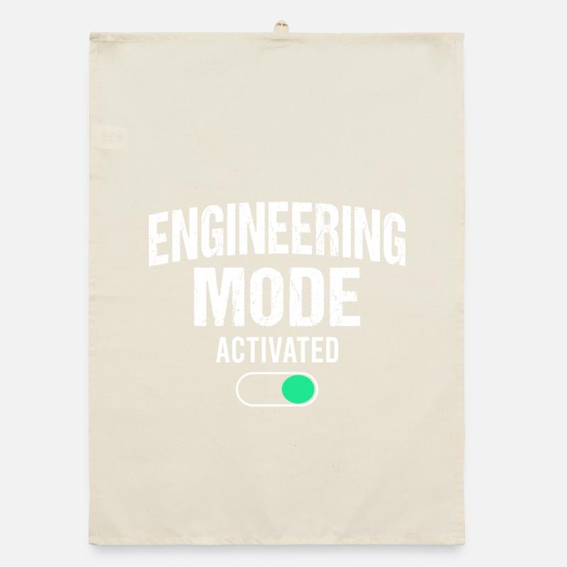 Mechanical Engineering Maschinenbauer Ingenieur Organic Geschirrtuch