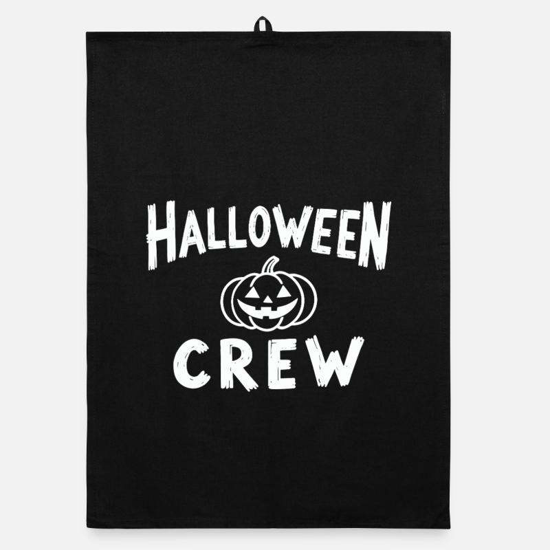 Équipe d’Halloween Pumpkin Head Troop Torchon bio