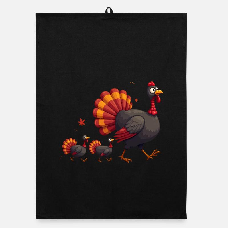 Bébé dinde de Thanksgiving Torchon bio