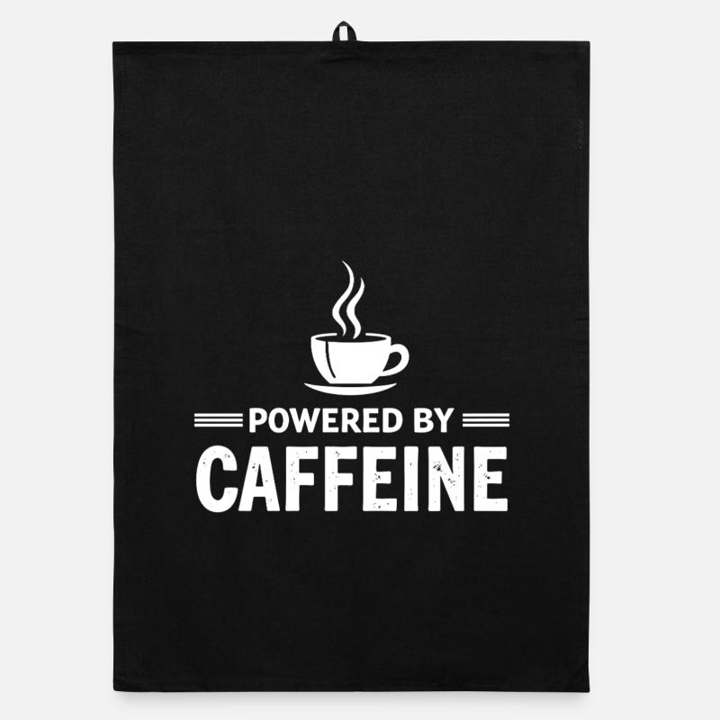 Alimenté par la caféine, le café exprime l’énergie Torchon bio