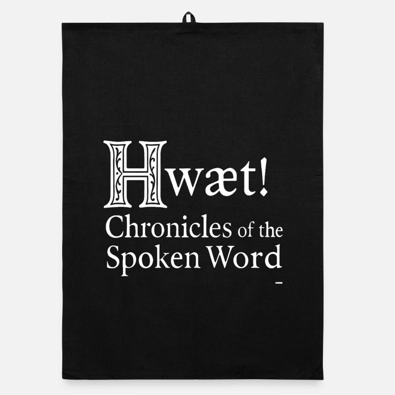 Altes Englisches Runenalphabet Organic Geschirrtuch