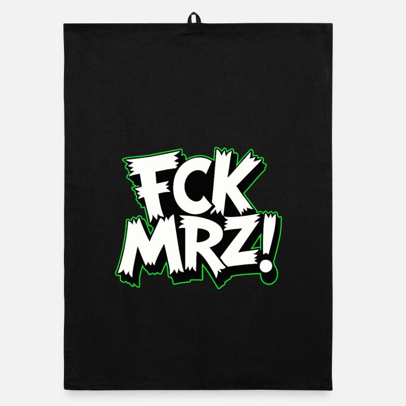 FCK Mar Political Protest Slogan Organic dish towel