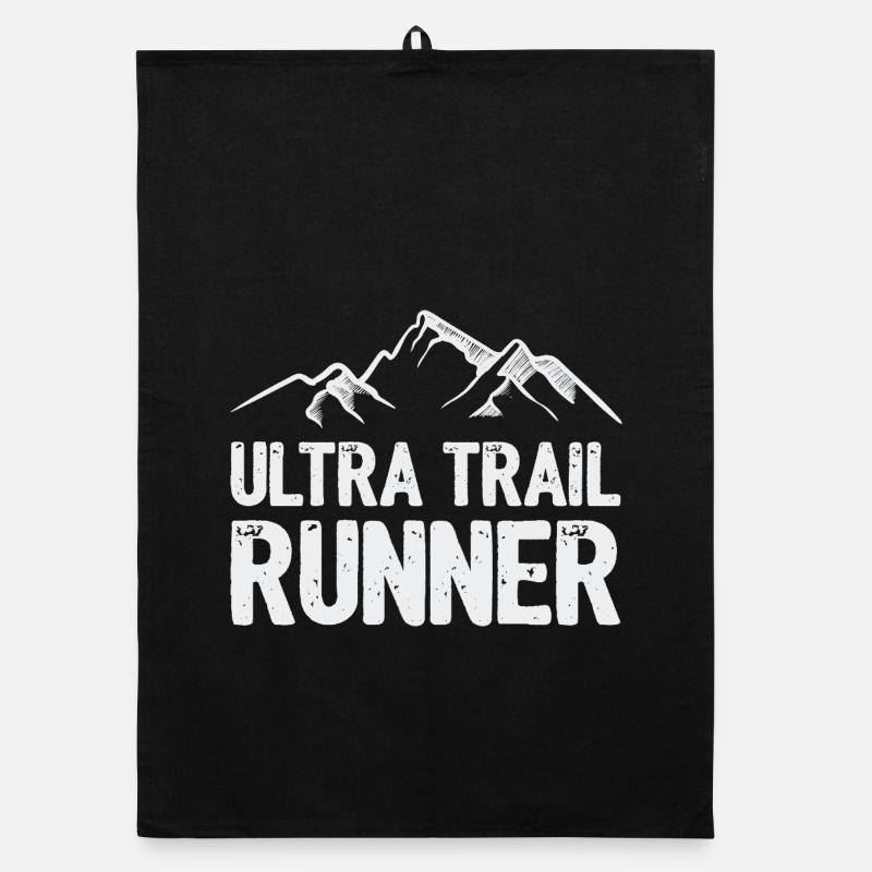 Coureur d’ultra-trail Torchon bio