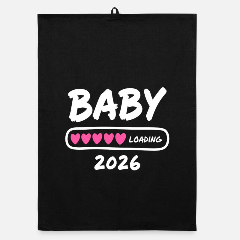 Baby Loading 2026 Parents enceintes Torchon bio