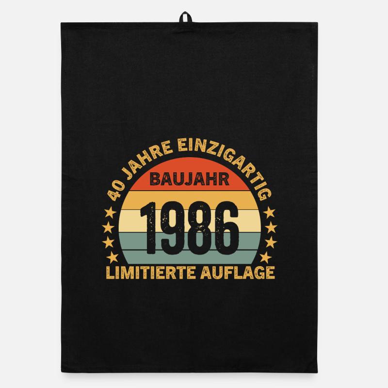 40 ANS D’ÉDITION LIMITÉE UNIQUE Torchon bio