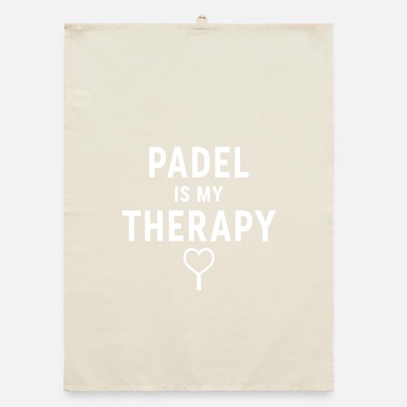Padel est ma déclaration d’athlète de thérapie Torchon bio