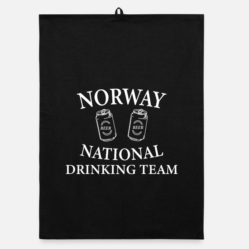 Norway Drinking Team Organic dish towel