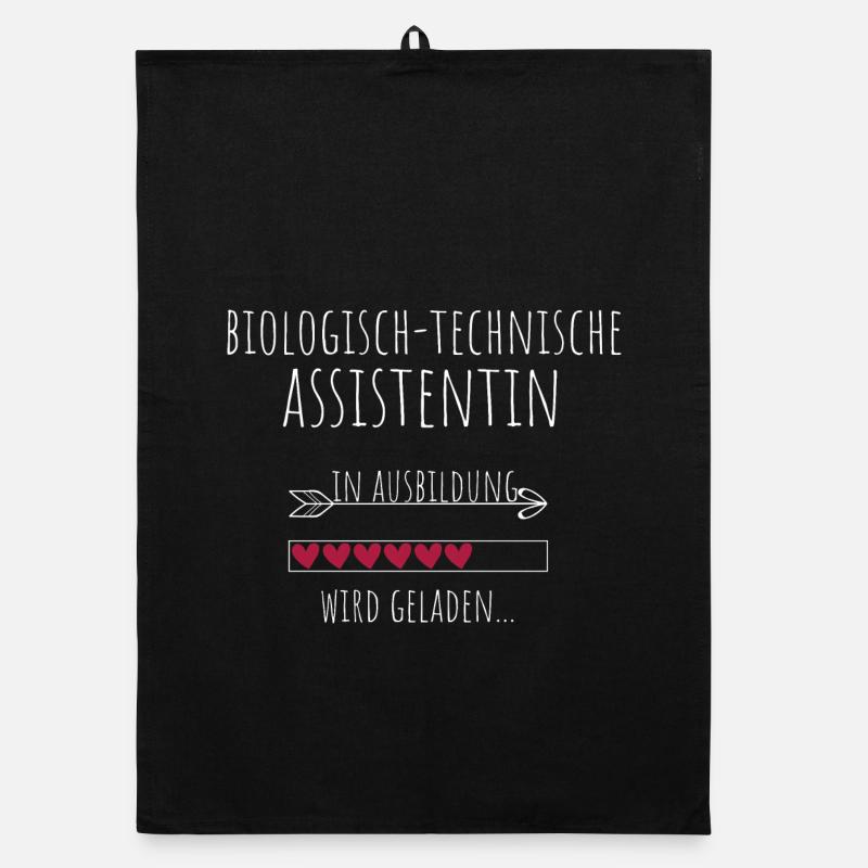Biologisch Technische Assistentin in Ausbildung Organic Geschirrtuch
