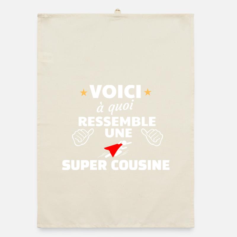 Expression de Fierté Fraternelle Torchon bio