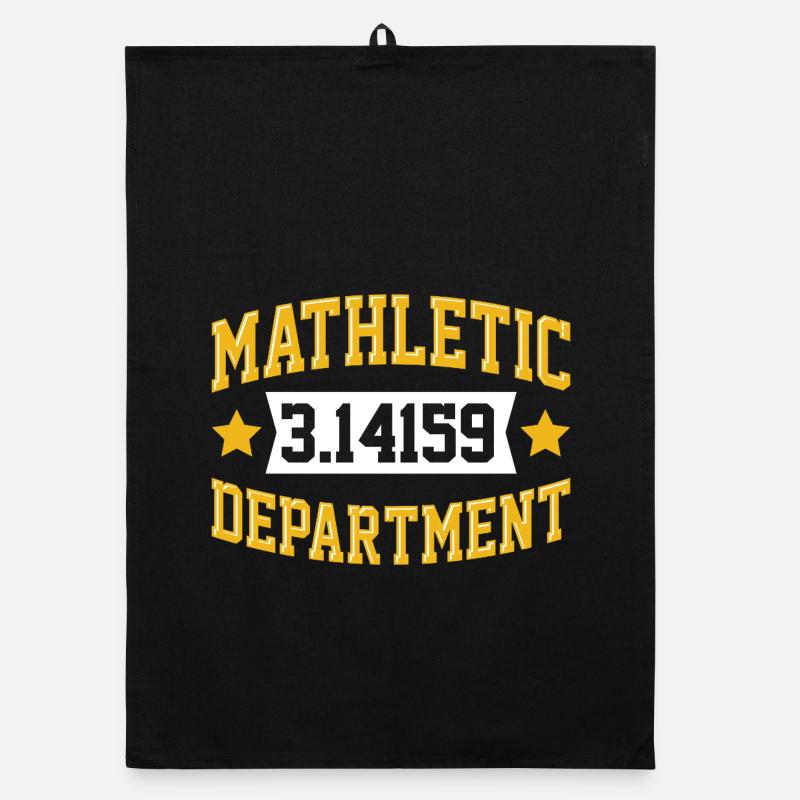 Mathletic Abteilung Organic Geschirrtuch