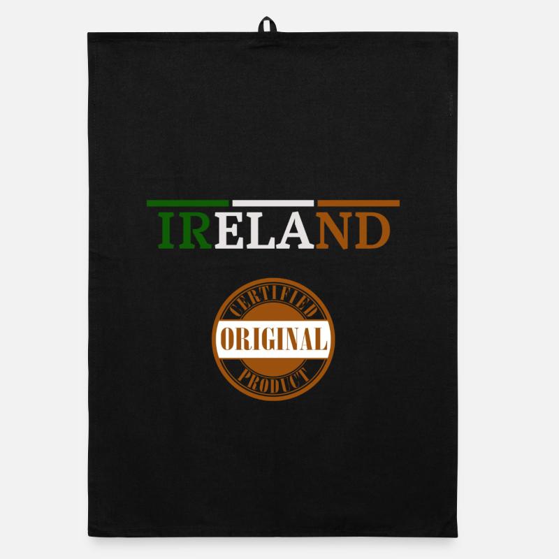 Drapeau de l’Irlande, Irish Pride Torchon bio