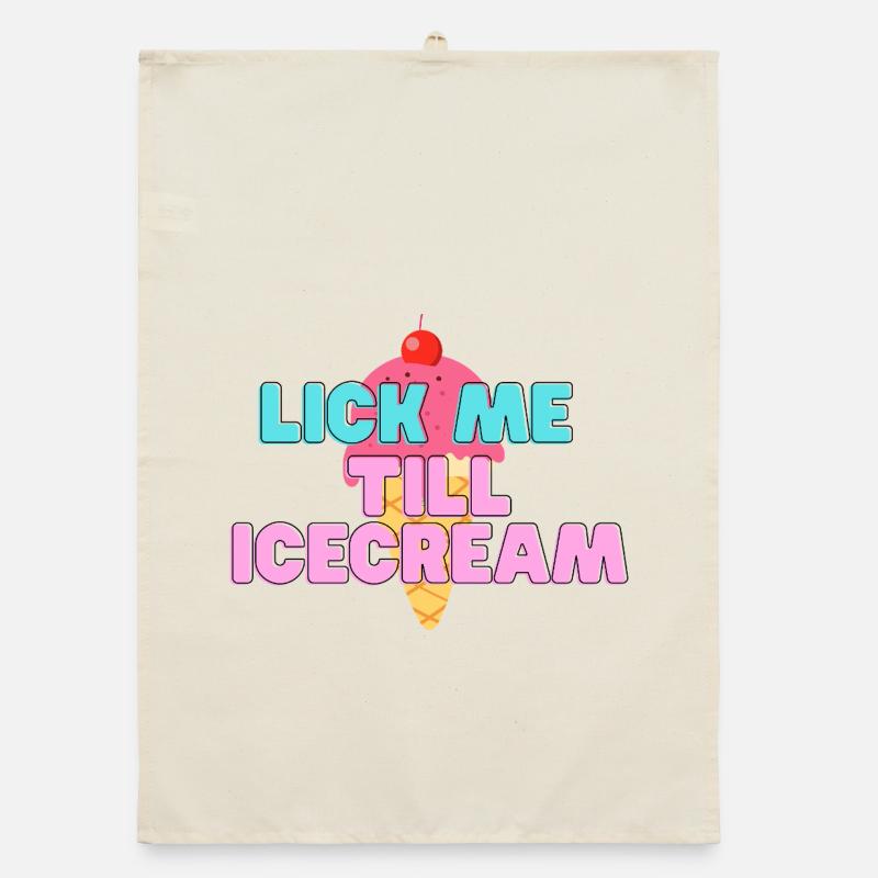 Süßes Eis Organic Geschirrtuch