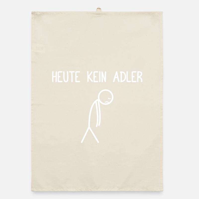 Today no eagle falconry falconer Organic dish towel