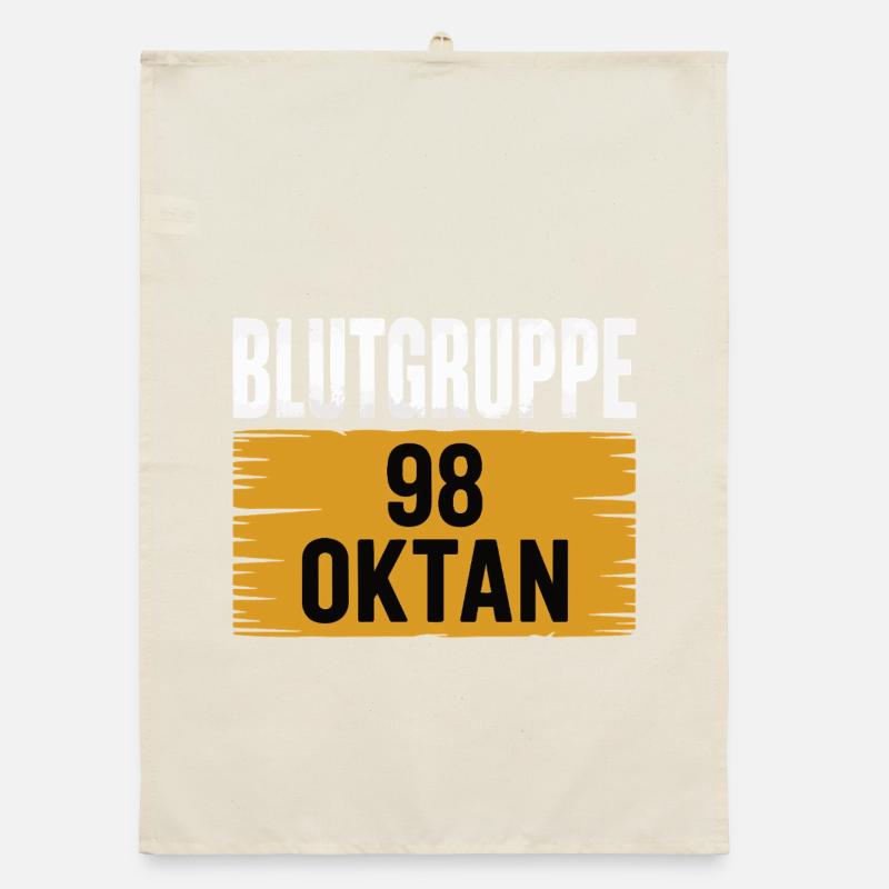 Groupe sanguin 98 octane - Conception de l’essence Torchon bio