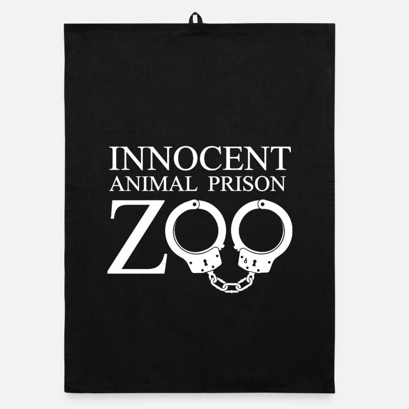 Innocent Zoo Captivity Organic dish towel