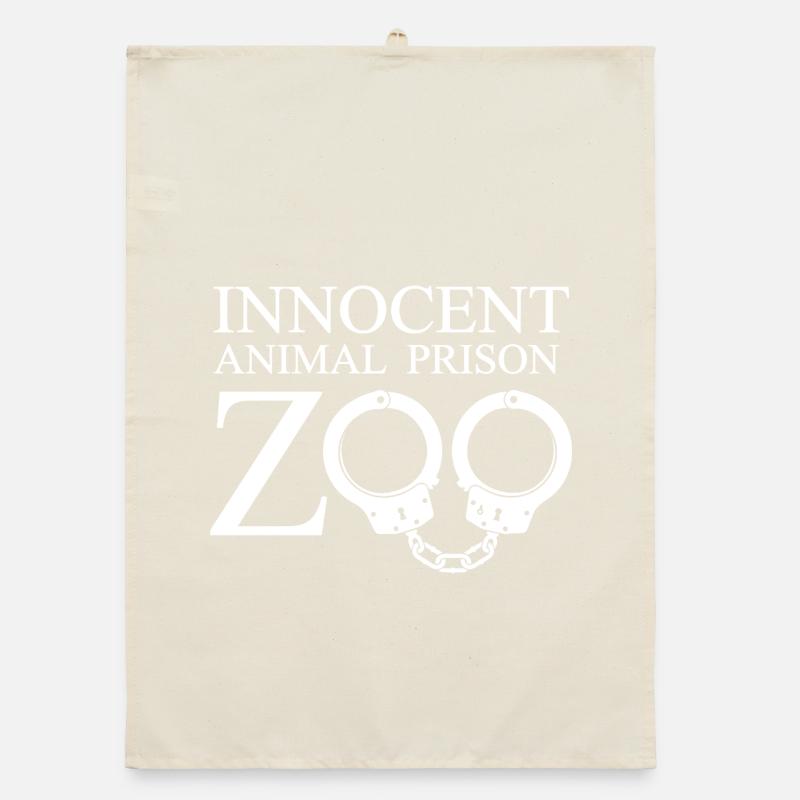 Innocent Zoo Captivity Organic dish towel